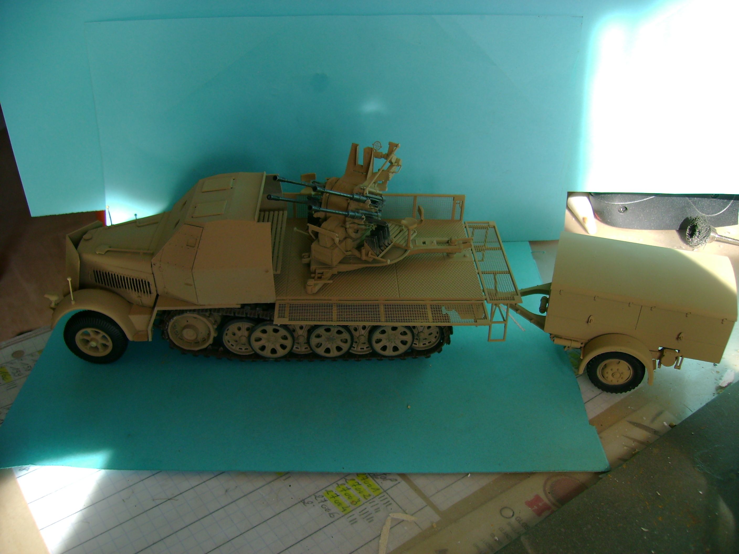  Sd.Kfz.7/1 late version whit Sd.Anhager 52 Trumpeter 1/35( Montage en cours) UP 25/05 - Page 4 108qg