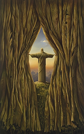 Vladimir Kush Audessusdumonde