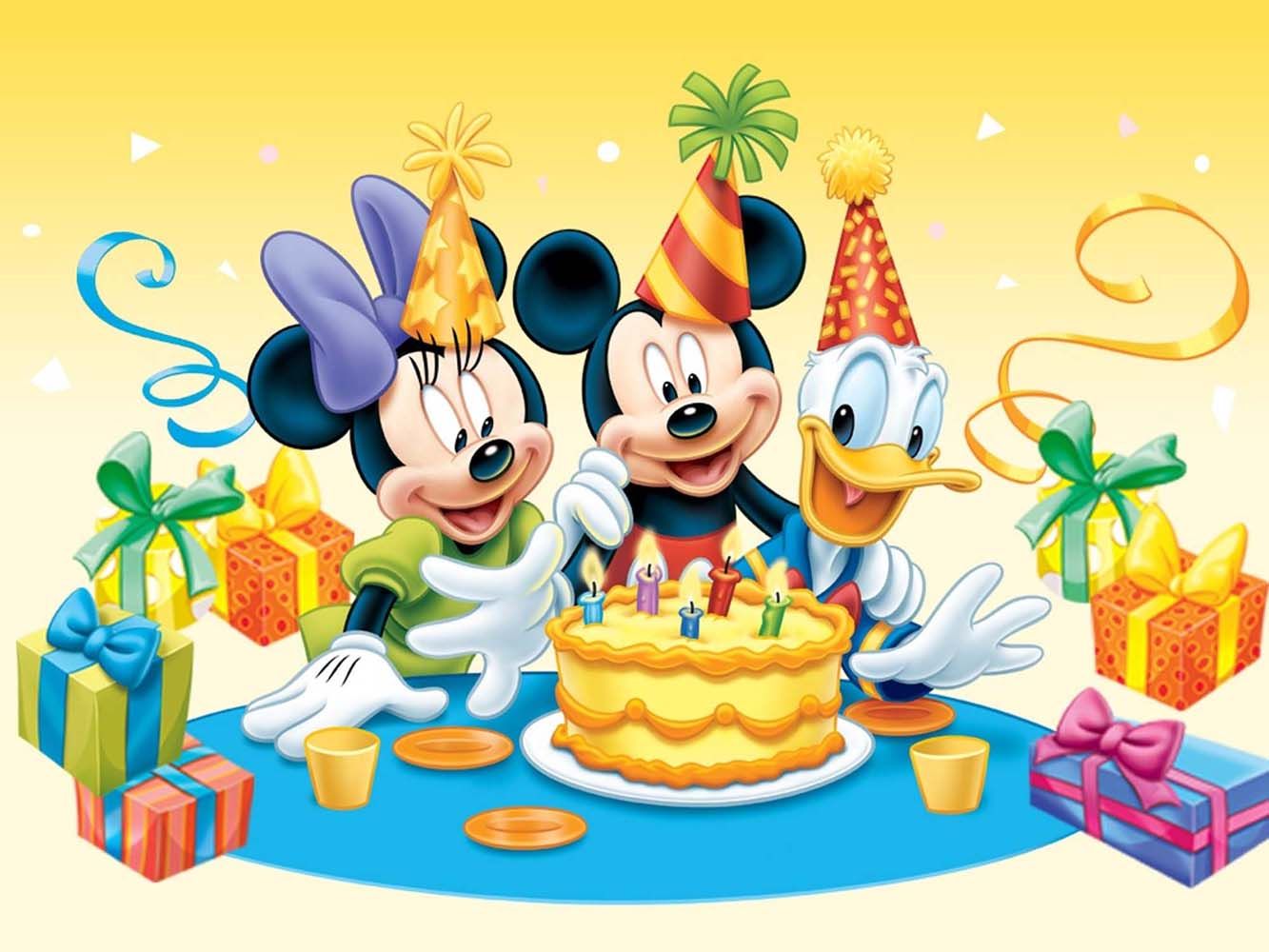 Fondo Infantil-Minnie, Mickey y Donald 71961014