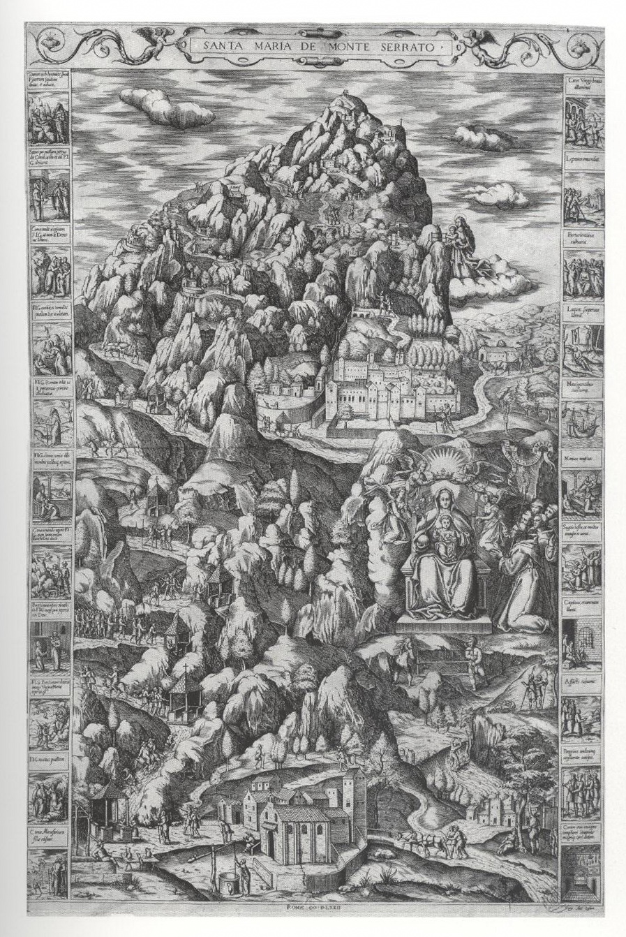MEDALLA VIRGEN DE MONTSERRAT/ SAN BENITO (R.M. Pe Montserrat 8) 1575gravatlafreri