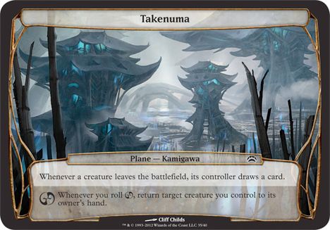 Retorno de planechase Takenuma