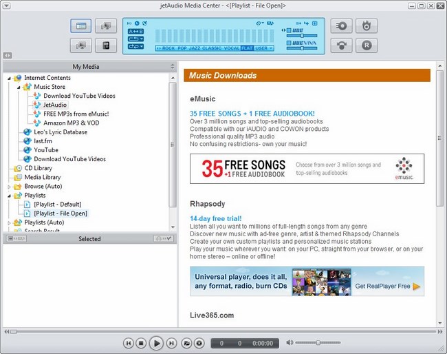 مشغل المالتيميديا الرائع JetAudio 8.1.4.303 M5pDan