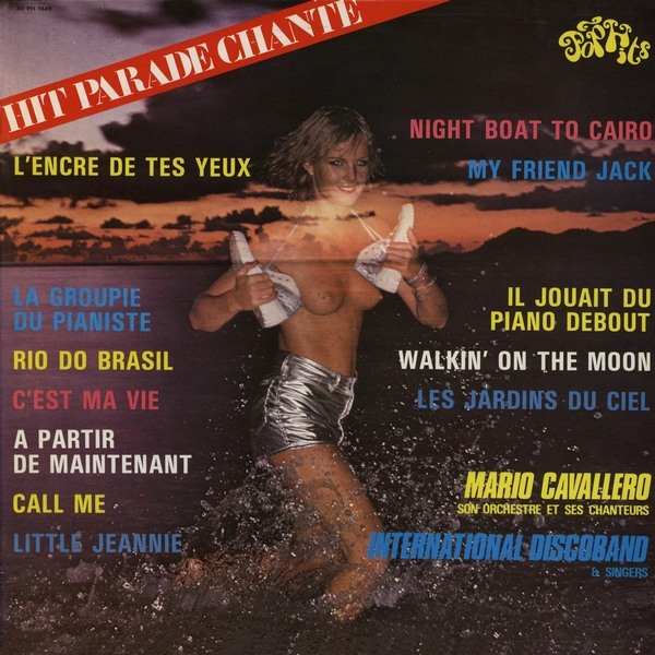 MARIO CAVALLERO ET SON ORCHESTRE. 1980 HIT PARADE CHANTE Vol. 49 (LP49) 2NQH9c