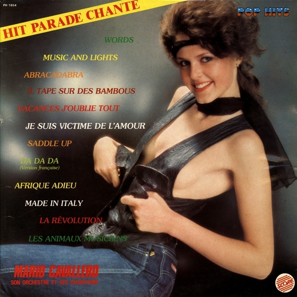 MARIO CAVALLERO ET SON ORCHESTRE. 1982 HIT PARADE CHANTE Vol. 54 (LP54) IijOed