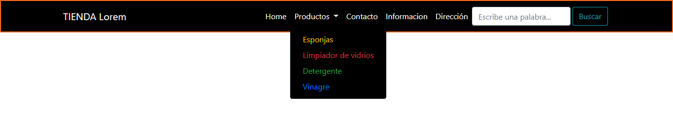 Menú de Navegación [HTML], [CSS] y [BootStrap]    FV5zvA