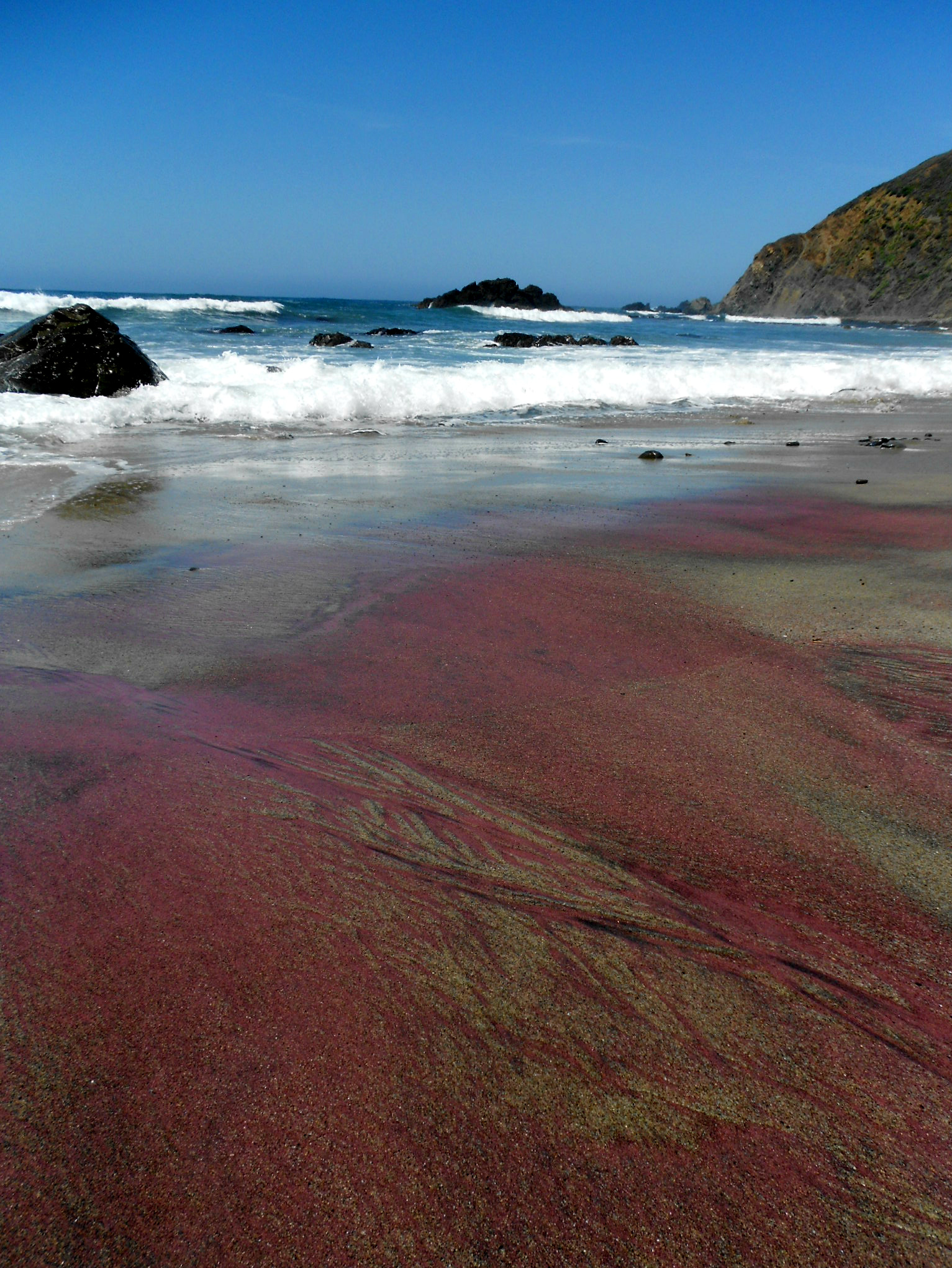 PFEIFFER BEACH , LA PLAYA COLOR PÚRPURA EN CALIFORNIA D9Geeo