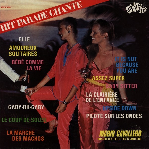 MARIO CAVALLERO ET SON ORCHESTRE. 1980 HIT PARADE CHANTE Vol. 50 (LP50) VZ3s5p