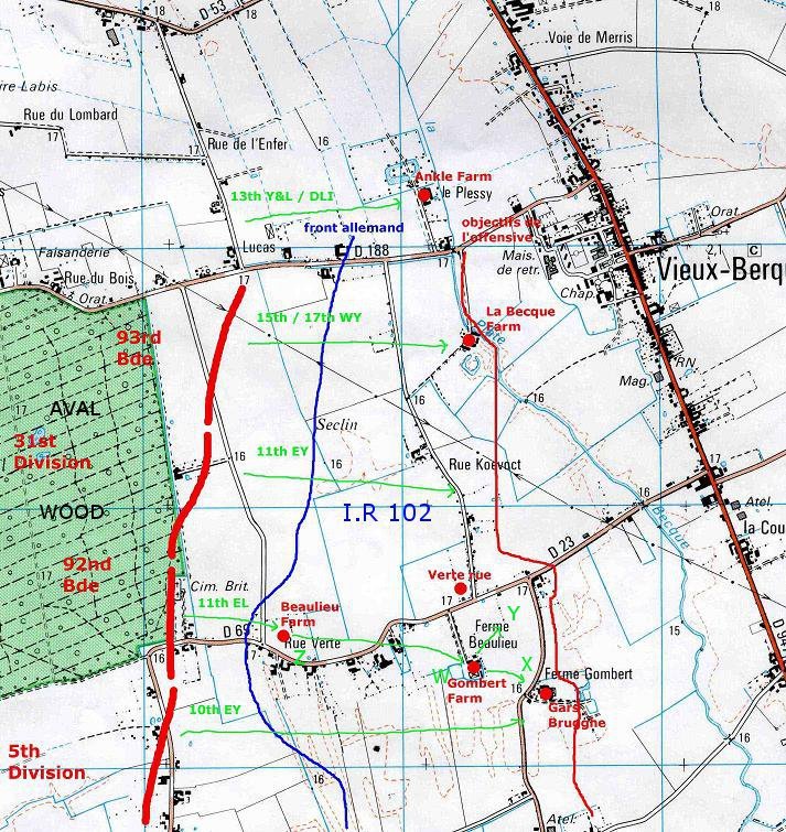 La bataille de La Becque 28 juin 1918  60z6