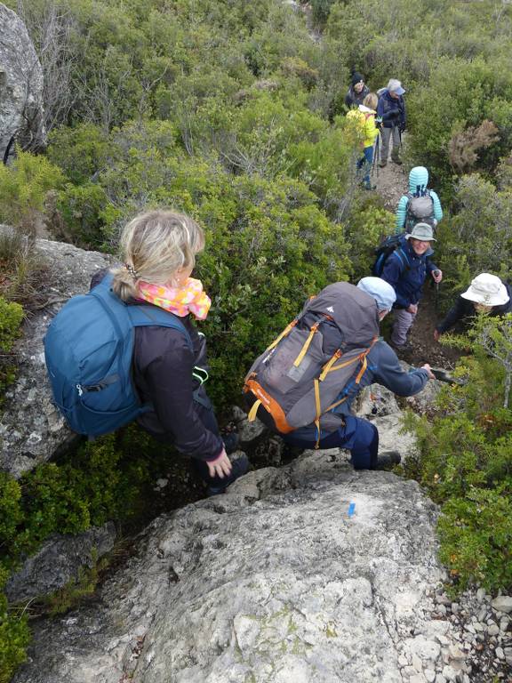 St Savournin-Grand Puech-Mont Julien-Jeudi 18 janvier 2024 15pkRA