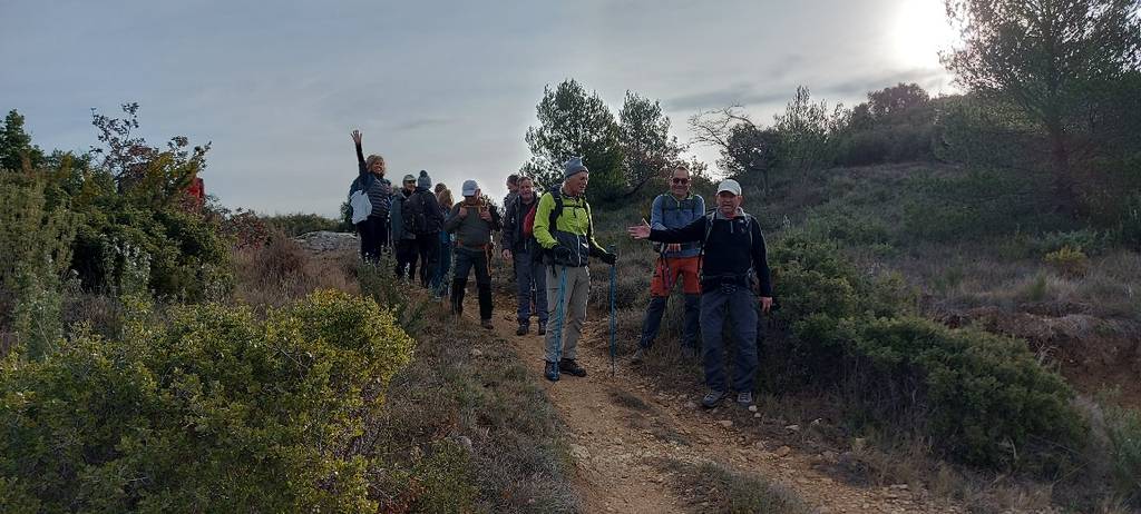 Massif du Garlaban- Randonnée des Micoucouliers-Jeudi 1er février 2024 NODcp4