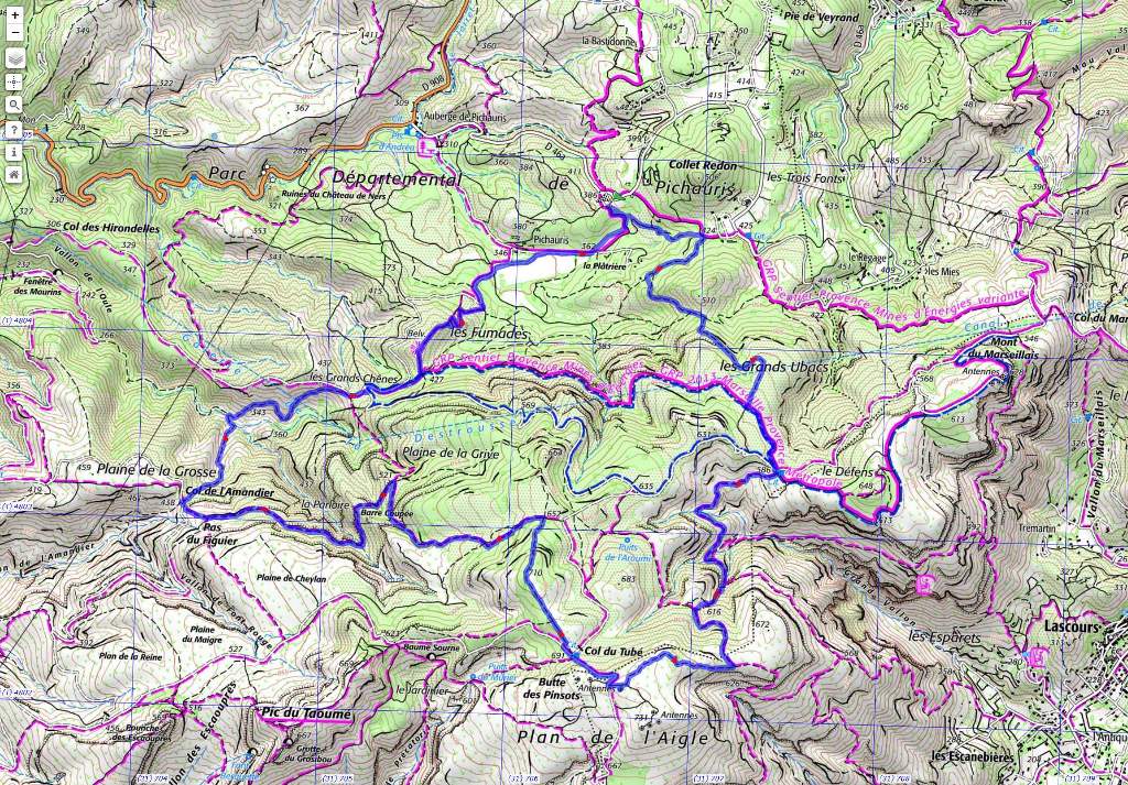 Massif du Garlaban- Randonnée des Micoucouliers-Jeudi 1er février 2024 M1svTa