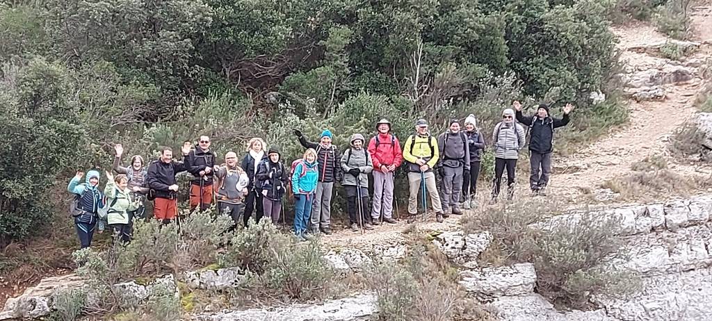 Massif du Garlaban- Randonnée des Micoucouliers-Jeudi 1er février 2024 SJHPdb