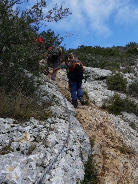 Garlaban-Lascours-Grand Vallon (Les Cuvettes)-Jeudi 14 mars 2024 SyG07O