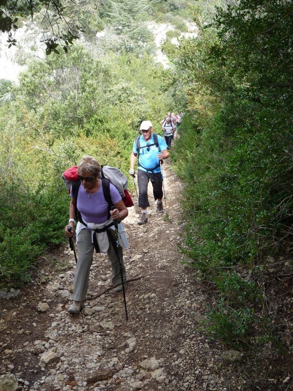 Vallon de l'Arc-Forêt des Cèdres-Arche du Portalas-Jeudi 10 octobre 2013 BViM3D