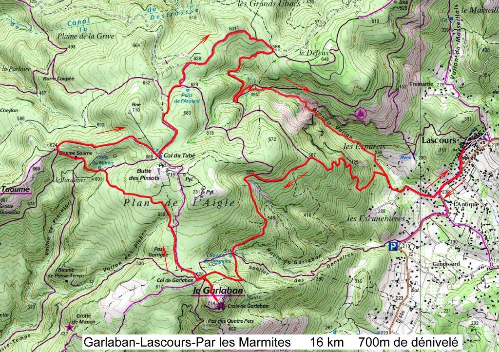 Garlaban-Descente par les Marmites-Jeudi 11 avril 2013 7peb3D