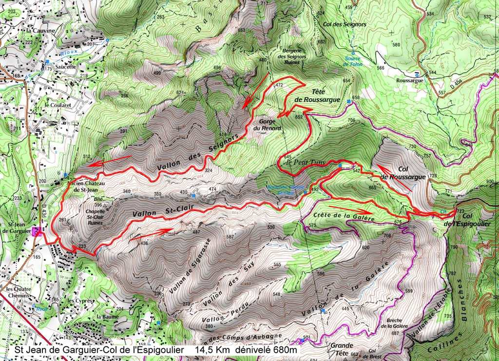 St Jean de Garguier-Col de l'Espigoulier-Jeudi 19 décembre 2013 K0AEG4