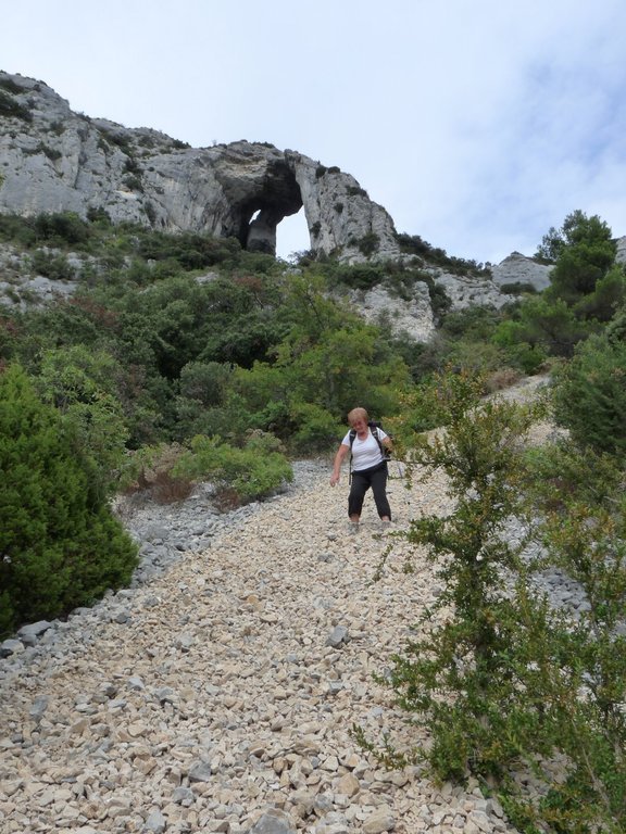 Vallon de l'Arc-Forêt des Cèdres-Arche du Portalas-Jeudi 10 octobre 2013 BAuNF6