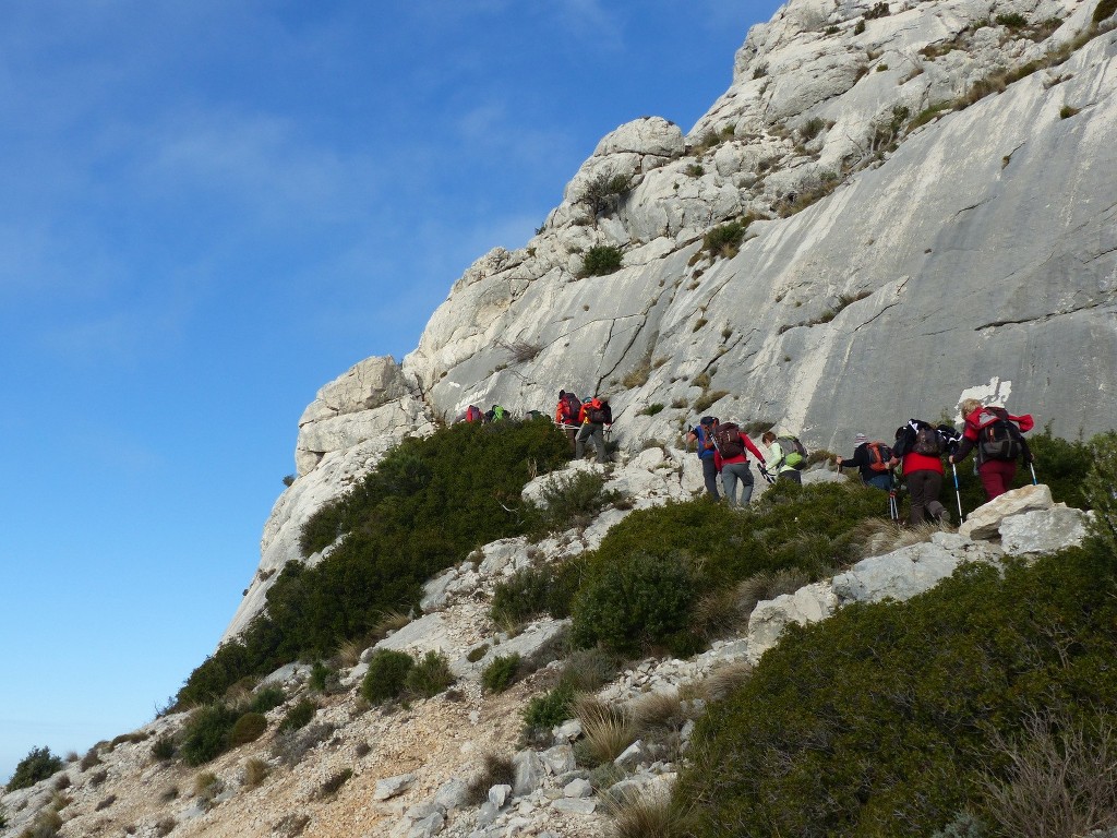 Ste Victoire-Tracés noir et vert-Refuge Baudino-Mercredi 30 décembre 2015 OSdzg5