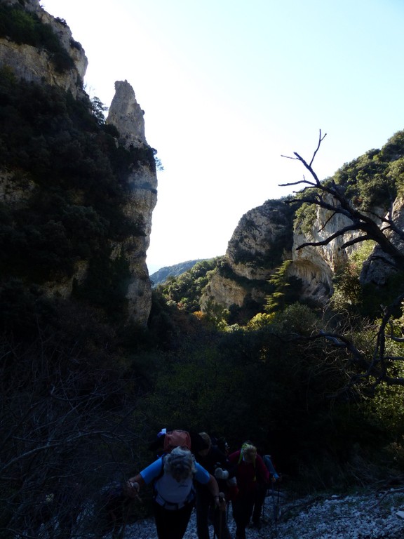 Lubéron-Vallon de l'Arc et Arche du Portalas-Jeudi 26 novembre 2015 Zonaih