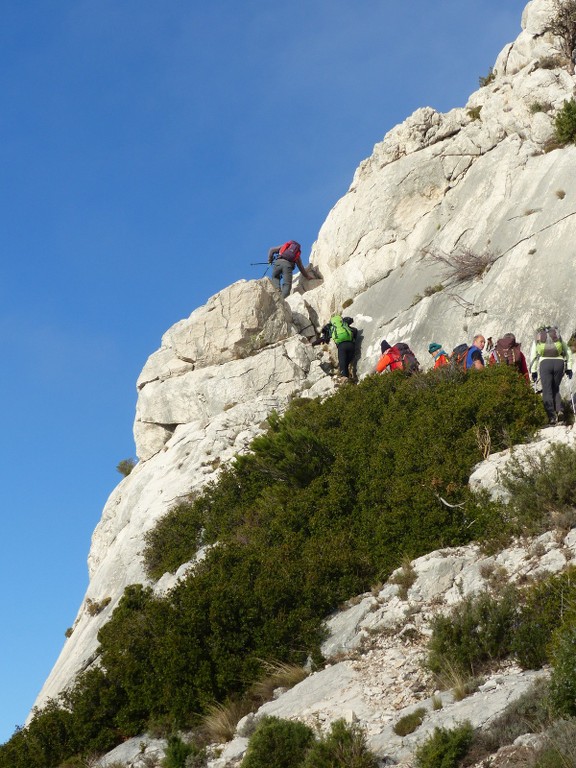 Ste Victoire-Tracés noir et vert-Refuge Baudino-Mercredi 30 décembre 2015 EEhlGp