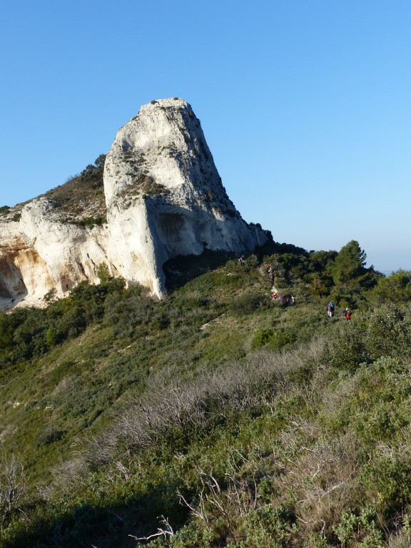 St Rémy-Plateau de la Caume-Mt Gaussier-Jeudi 21 janvier 2016 JVgNgj