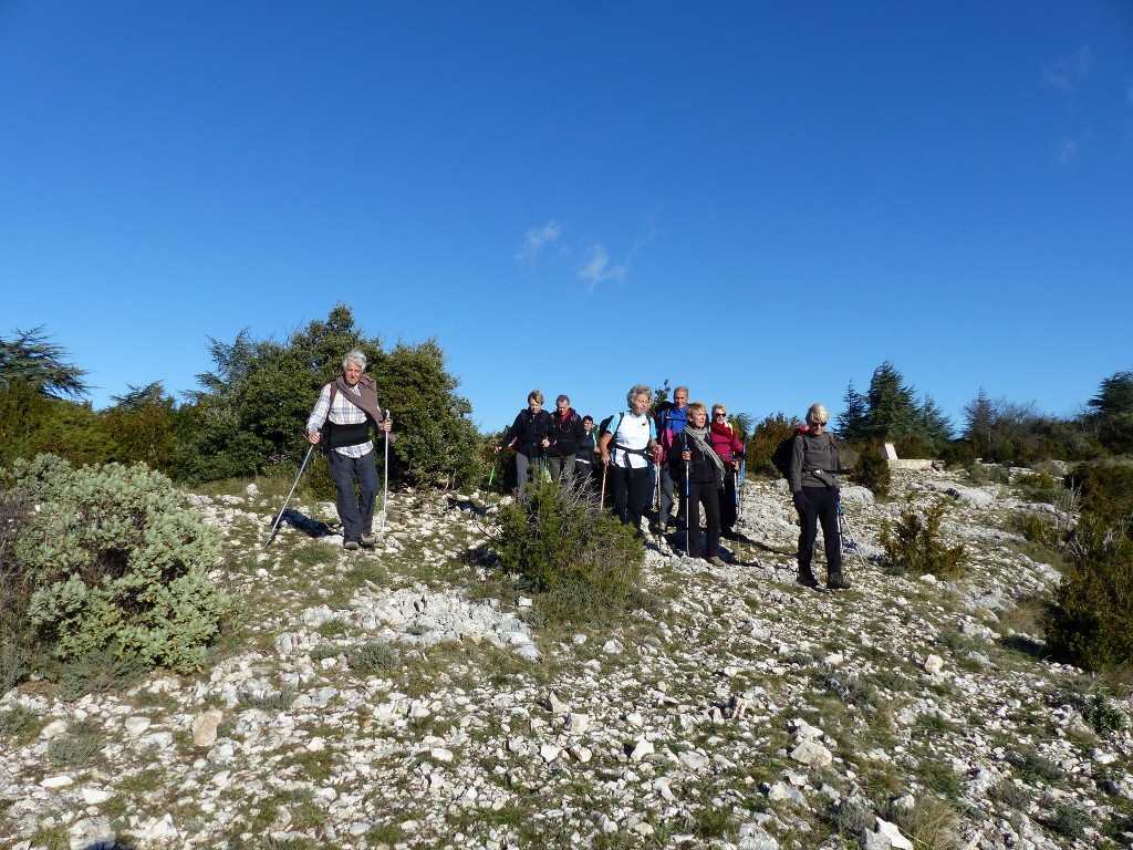 Lubéron-Vallon de l'Arc et Arche du Portalas-Jeudi 26 novembre 2015 Yvucse