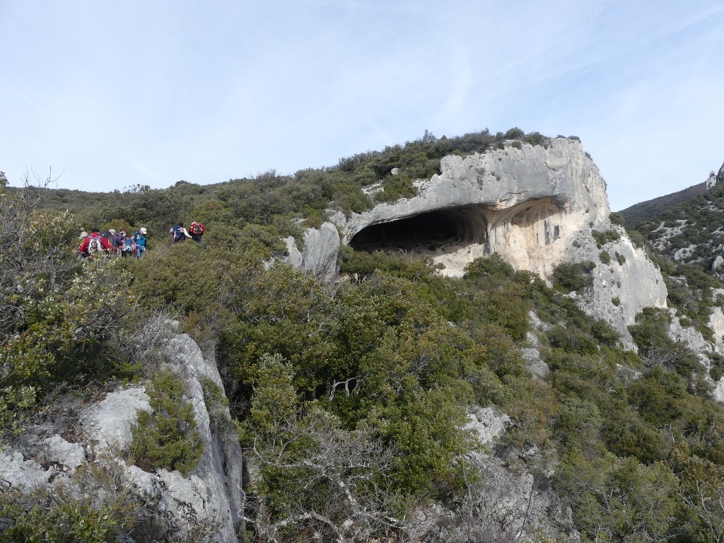 St Saturnin lès Apt-Baume RoustanJeudi 6 février 2020 DrtYAm