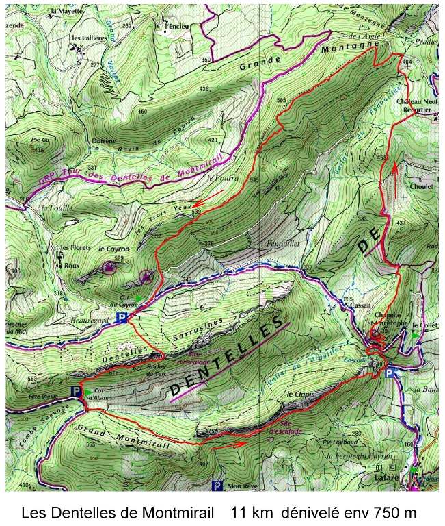 Dentelles de Montmirail-Jeudi 31 mars 2016 UFrSIN