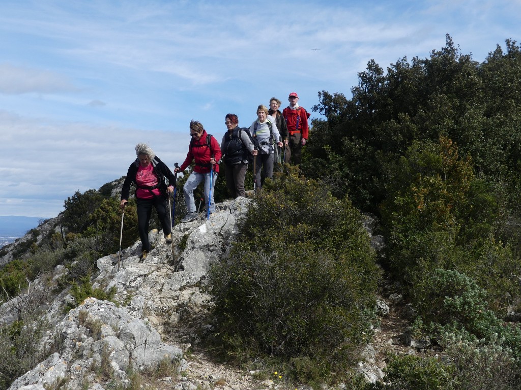 St Rémy-Plateau de la Caume-Mont Gaussier-Jeudi 14 mars 2019 L5CKBL