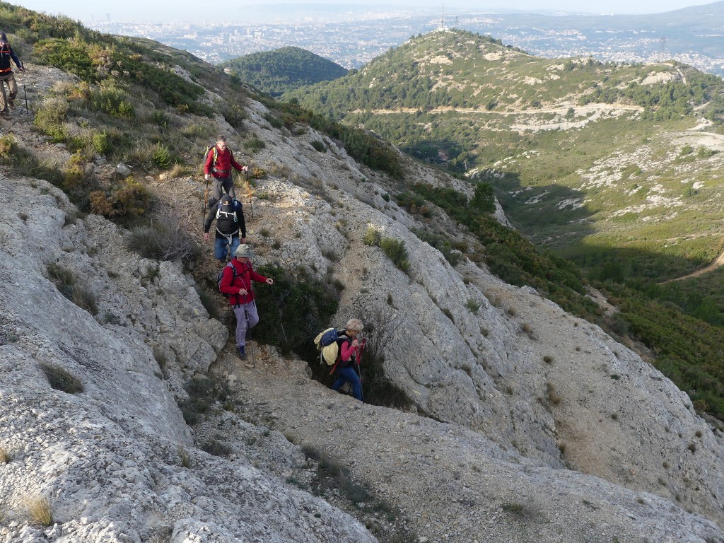 Allauch-Taoumé-Col de l'Amandier-Vendredi 3 janvier 2020 WHebFA