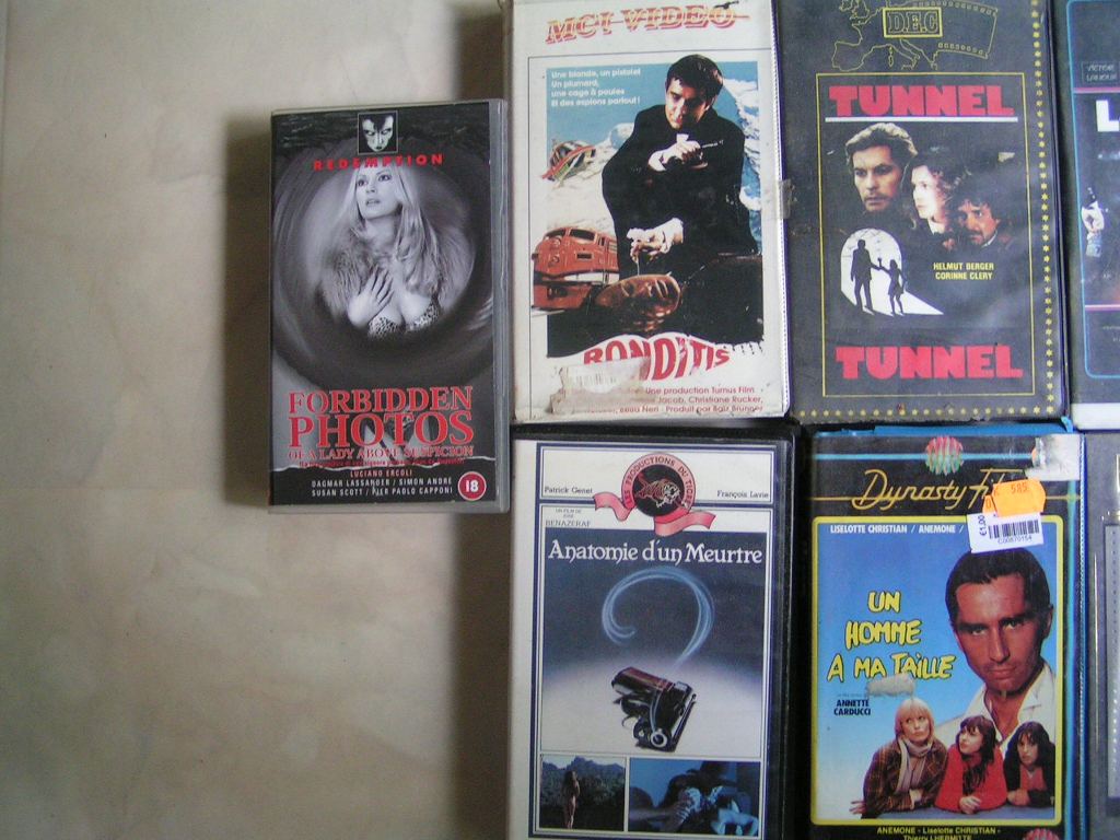 vends petits lot vhs dont des pas courantes ASLO6H