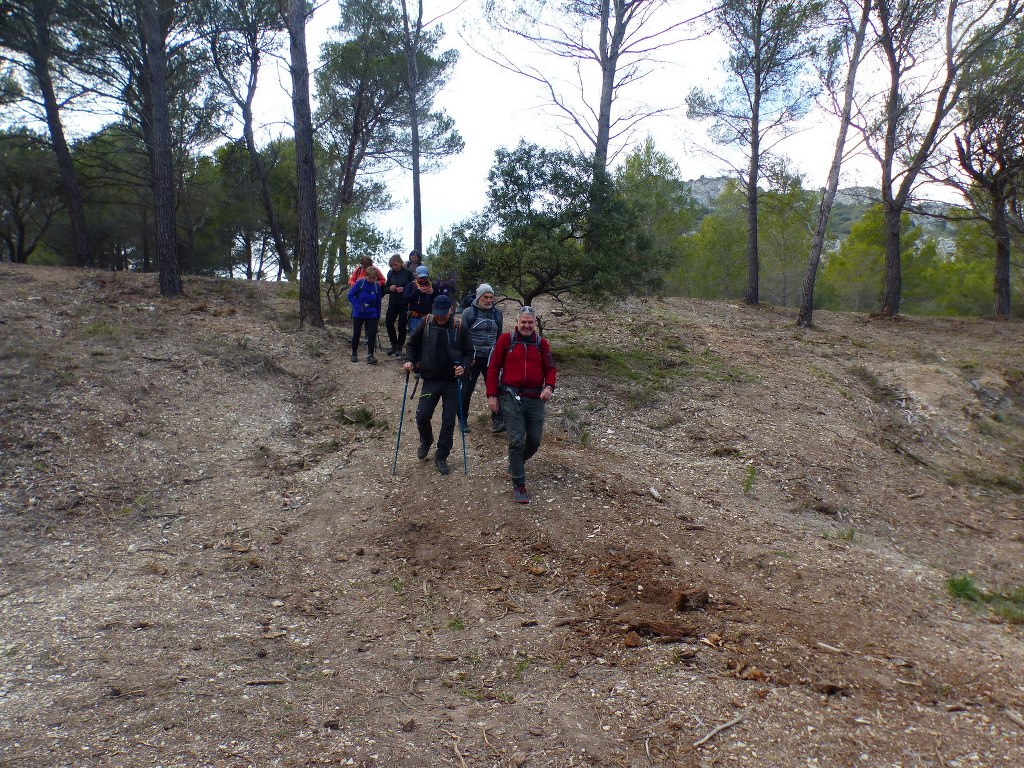 Lubéron-Vallon du Roumiguier, gorges de Régalon-Jeudi 10 mars 2022 VK17VB