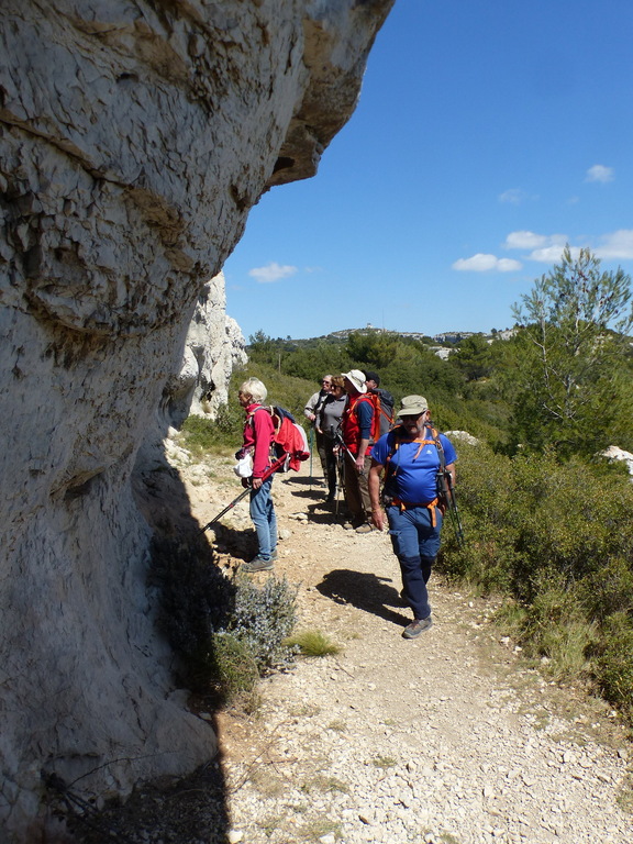 L'Etoile par le vallon des Santons-Jeudi 8 avril 2021 4kyj3D