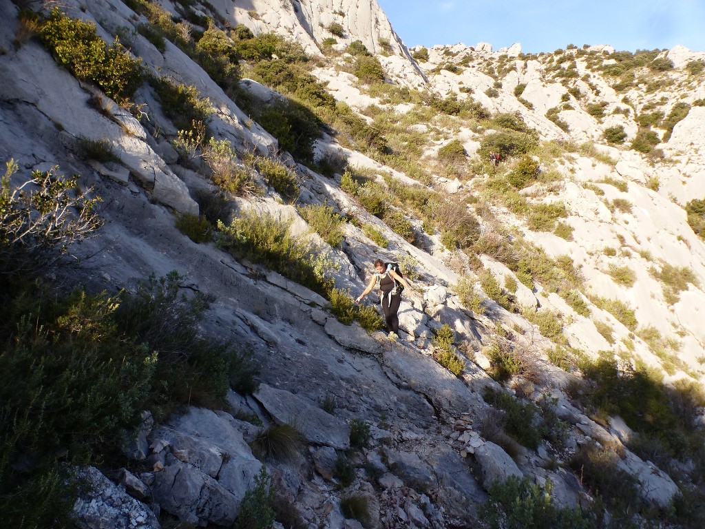 Ste Victoire-Grand Couloir-Pic des Mouches-Jeudi 30 décembre 2021 AMRE8x