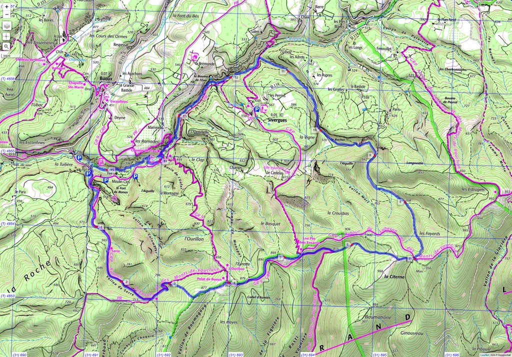 Buoux-Crêtes Lubéron-Aiguebrun-Jeudi 24 mars 2022 IIEsA4