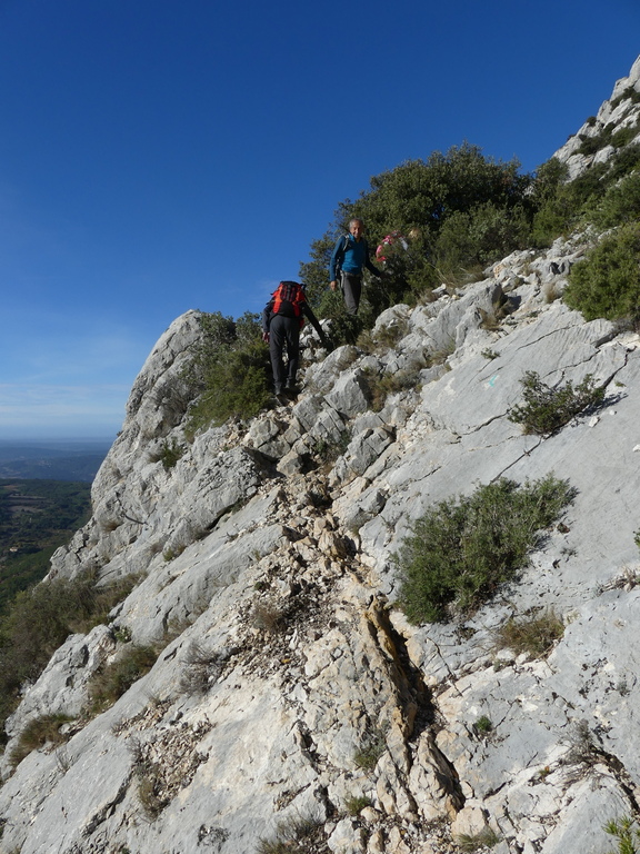 Ste Victoire-Croix de Provenvce par le tracé Vert-Jeudi 24 novembre 2022 E3rEEW