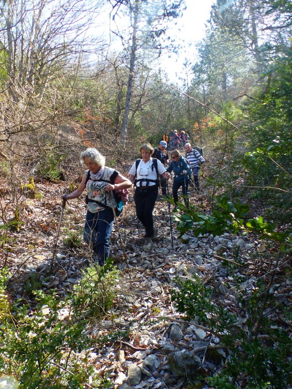 Buoux-Crêtes Lubéron-Aiguebrun-Jeudi 24 mars 2022 F39Wb4