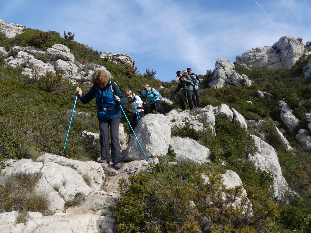 Les monts St Cyr, Carpiagne, Lantin-Jeudi 16 février 2023 GHawSR