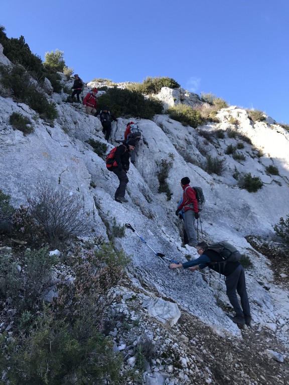 Marseilleveyre- Plateau de l'Homme Mort-Escu-Jeudi 9 décembre 2021 HTHW6J