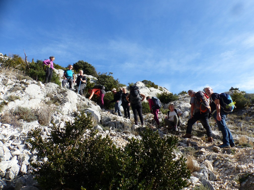 Ste Victoire-Grand Couloir-Pic des Mouches-Jeudi 30 décembre 2021 KKgT1I