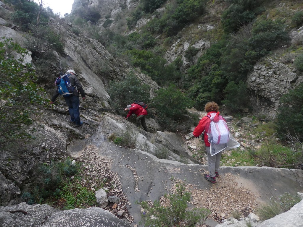 Garlaban-Lascours-Grand Vallon (les Cuvettes)-Jeudi 5 mars 2020 21VeTL