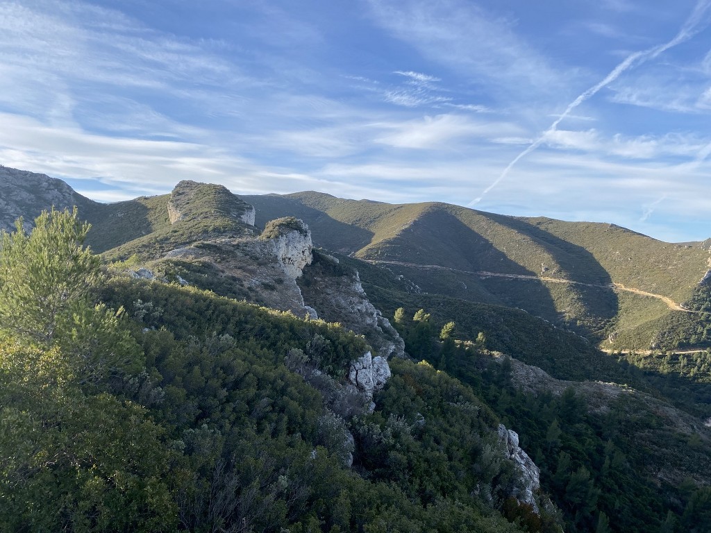 Les monts St Cyr, Carpiagne, Lantin-Jeudi 16 février 2023 4EN97R