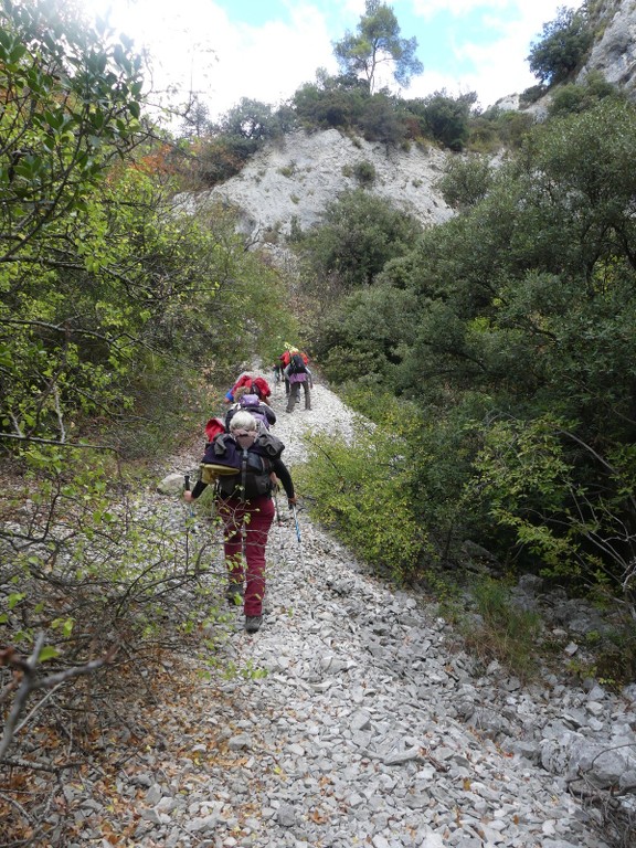 Lubéron-Vallon de l'Arc-Arche du Portalas-Jeudi 9 novembre 2017 LdtveD