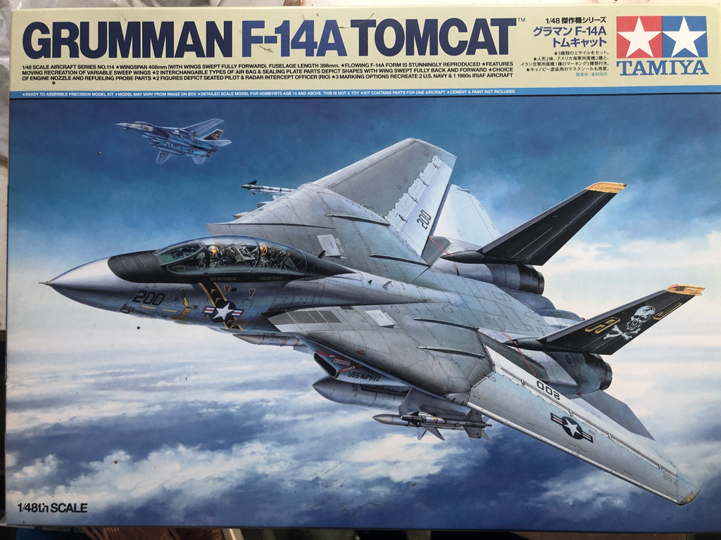 Grumman F14A TOMCAT [TAMIYA]  1/48 P0iJ5N