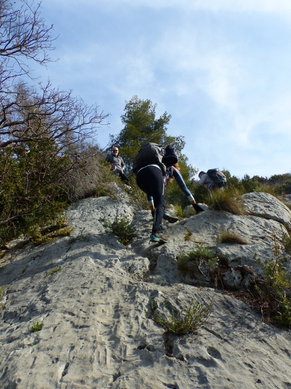 Lubéron-Vallon du Roumiguier, gorges de Régalon-Jeudi 10 mars 2022 TQ0HU8