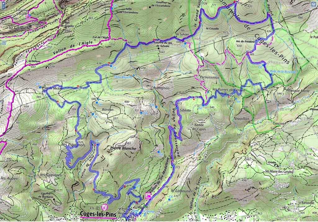 Cuges-Circuit des Jas-Jeudi 7 novemebre 2019 Wfe4do