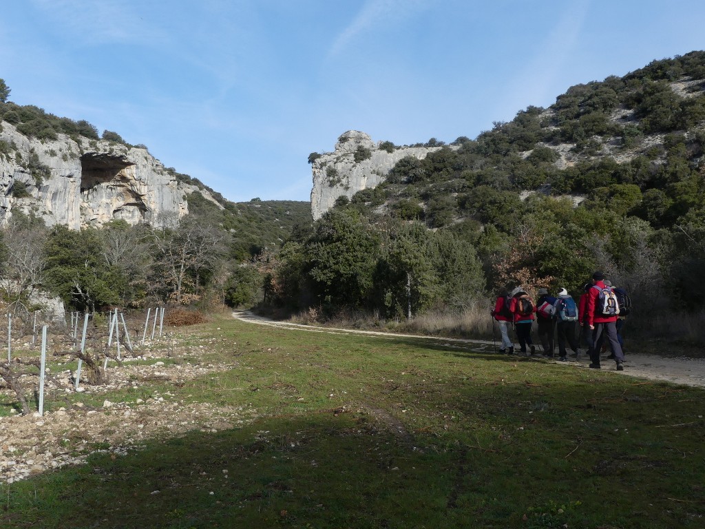 St Saturnin lès Apt-Baume RoustanJeudi 6 février 2020 BuDJ0G