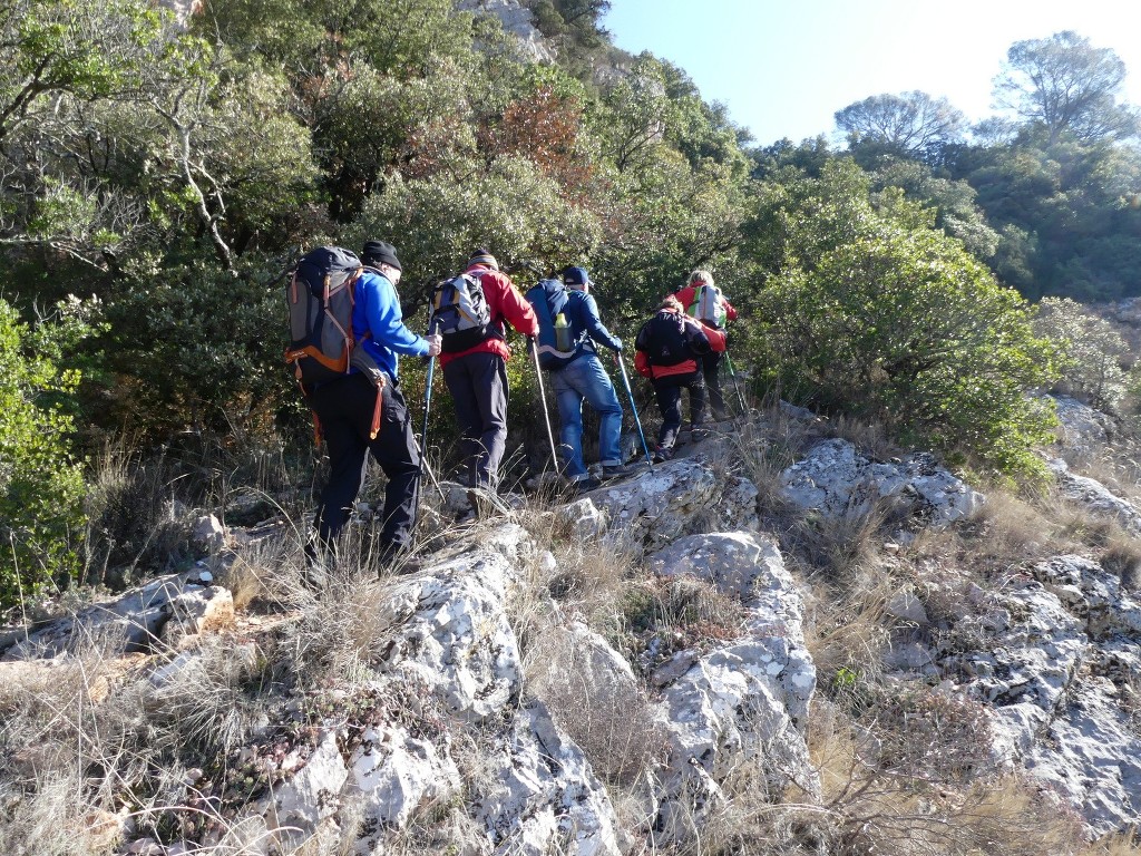 Cabasse-Trou aux Fées-Dolmen de la Gastée-Jeudi 8 février 2018 WoRjvl