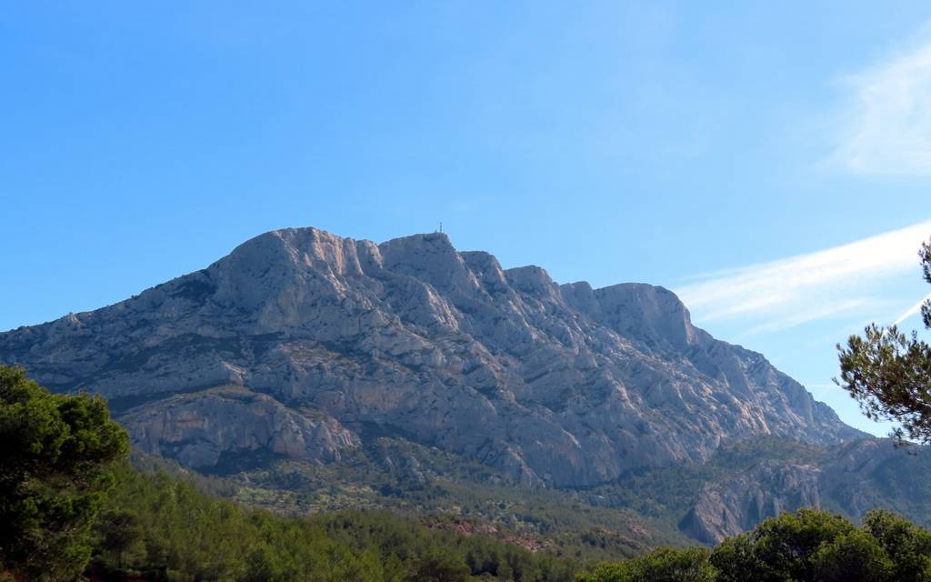 ( Jean-Marie et Gérard ) Ste Victoire - Refuge de Cézanne- Jeudi 27 avril 2023 Jmv96M