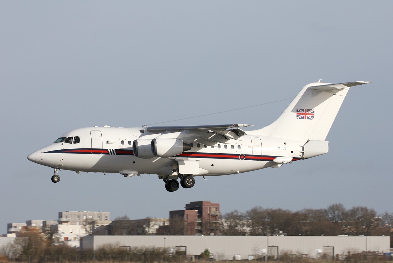 BAE 146 Royal air force du 27/01/2014 9uk9